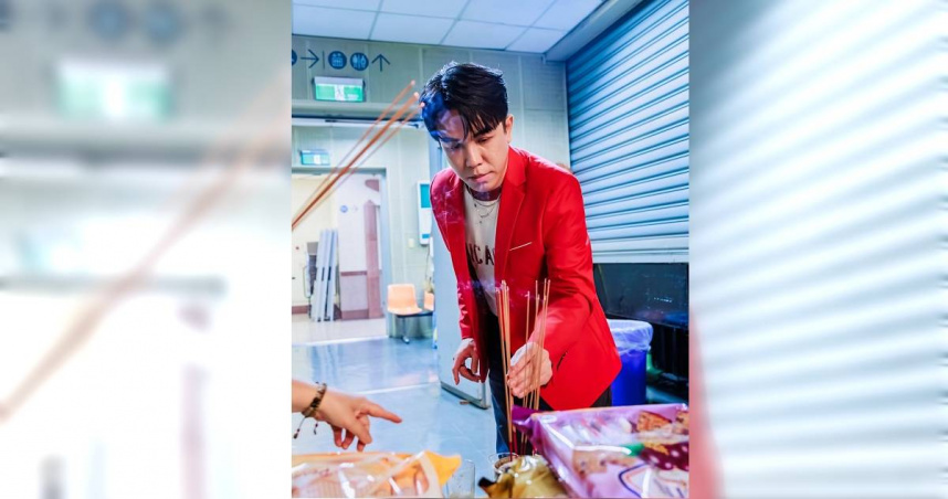 台語歌手兼主持人許志豪。（圖／翻攝自Facebook／許志豪）