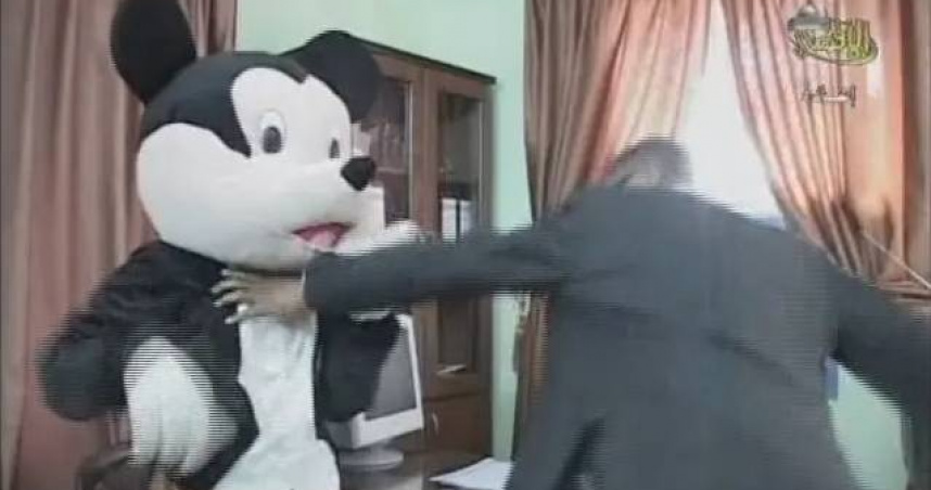 加薩的兒童從童年就開始看著「法爾福」成長，被灌輸對以色列的仇恨。（圖／翻攝自YouTube）