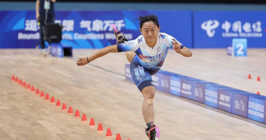 劉巧兮替中華隊拿下成都世運第2金。(圖／中華奧會提供)