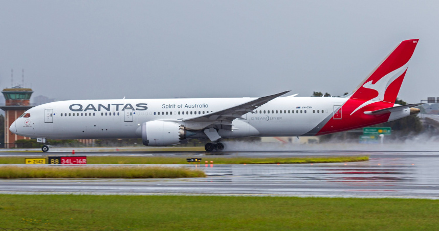 澳洲航空。（示意圖／翻攝自維基百科）