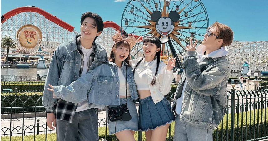 爆料指出，王子在美國行前為了節省旅費，曾要求經紀人四處去拉贊助，洽談機票、遊樂園門票、住宿等事宜，希望能拉到免費贊助。（圖／翻攝FB／Meigo粿粿）