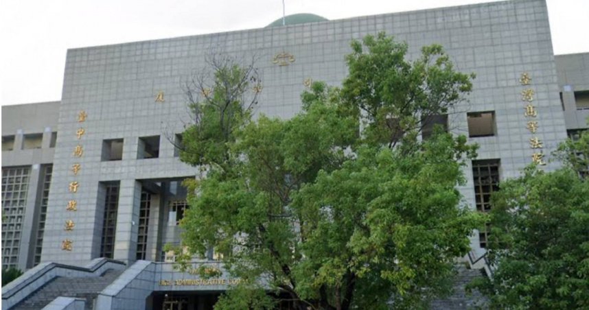 台中高等行政法院審判長蔡紹良驚傳急診住院。（圖／翻攝Google街景）