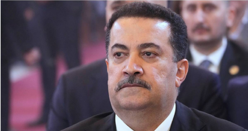 伊拉克總理蘇達尼（Mohammed Shia al-Sudani）。（圖／達志／美聯社）