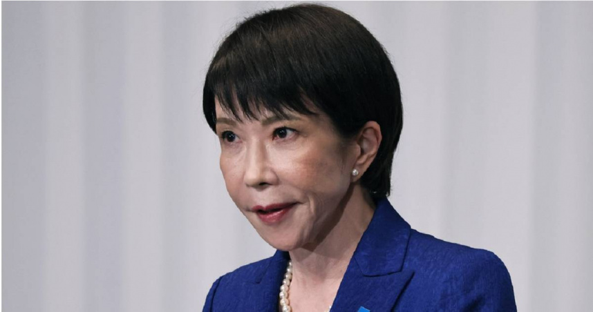 日本首相高市早苗。（圖／達志／美聯社）