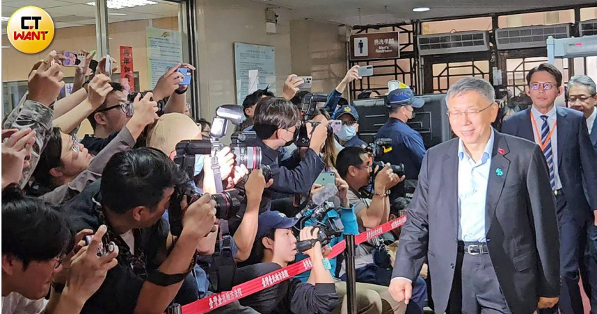 京華城案二審首開日期曝光　柯文哲明日先去派出所換掉電子腳踝