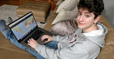 17歲高中生改變世界之舉!百萬訪客造訪全球疫情數據網站