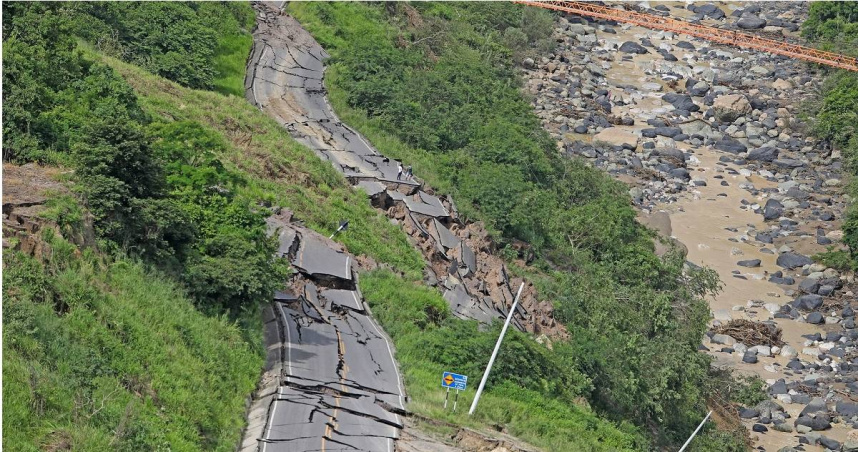 秘魯於美東時間15日發生強震。（圖／翻攝自X平台）
