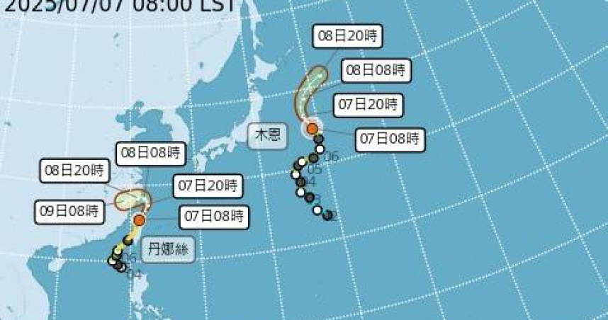（圖／翻攝自中央氣象署）