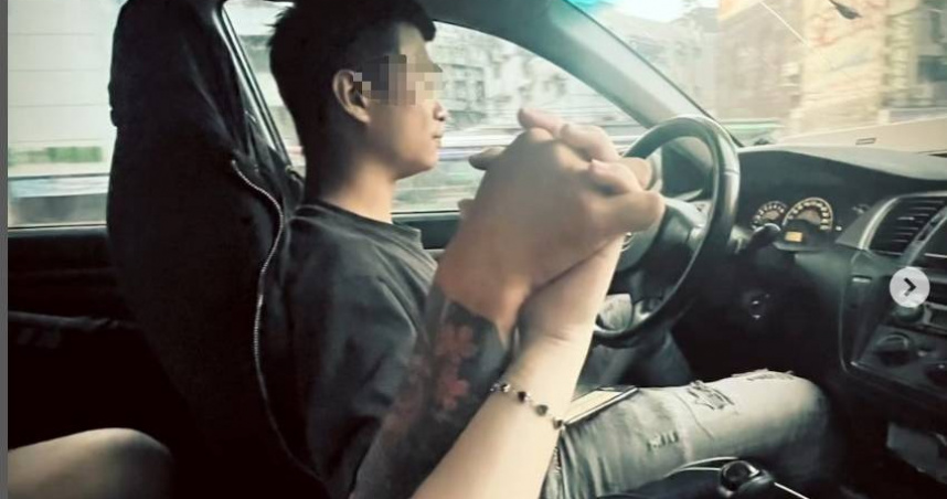 李男和許姓女友2人才在一起月餘，愛的濃情蜜意，高調在社群平台上曬恩愛。（圖／翻攝自當事人IG）