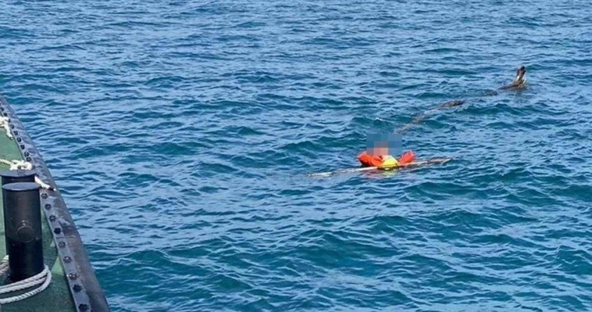 越南船員海上獲救送醫，竟脫逃未繳醫藥費失蹤。（圖／翻攝畫面）