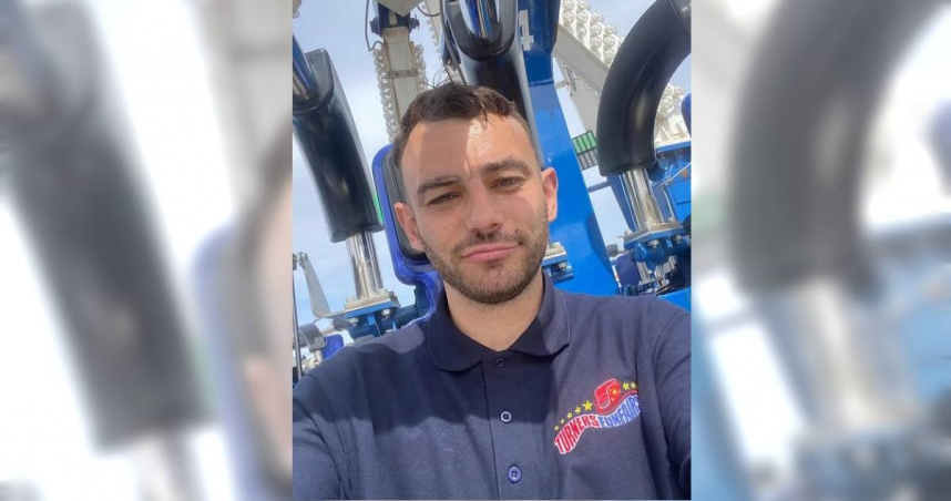 英國一間遊樂場的28歲員工日前工作時意外遭遊樂設施擊中頭部，經搶救後仍不幸身亡。（圖／翻攝自臉書／North East Incidents ）