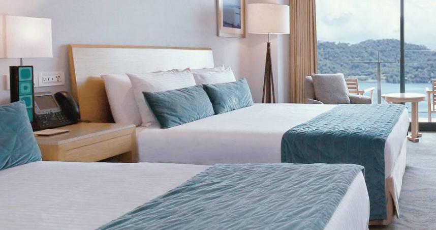 日本一名單親媽媽帶2個孩子入住日月潭雲品溫泉酒店，結果被蟲咬到無法入睡。（圖／翻攝自雲品溫泉酒店日月潭Fleur de Chine Hotel臉書）