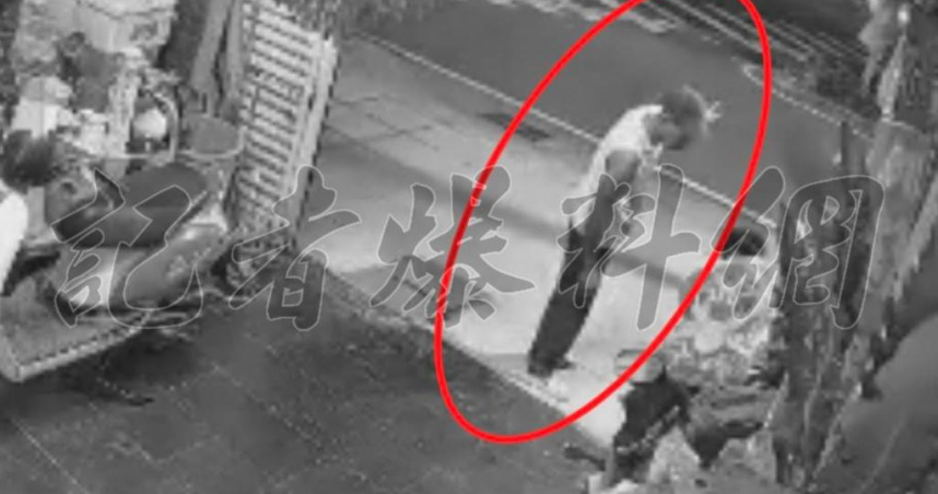 林姓國中生16日下午騎腳踏車被撞飛，其父親挨家挨戶懇求監視器畫面，希望能盡早找到肇事者。（圖／翻攝記者爆料網）