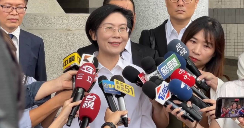 高雄地院27日開庭審理民進黨立委林岱樺詐領助理費案。（圖／林岱樺辦公室提供）