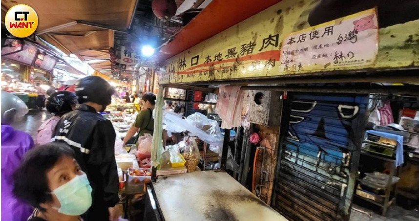 高雄市政府對公有豬肉攤商實施一個月免使用費優惠。圖非當事店家。（示意圖／周志龍攝）