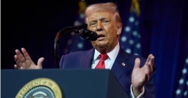 美國總統川普（Donald Trump）。（圖／達志／美聯社）