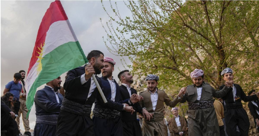 圖為伊拉克庫德族人。（圖／達志／美聯社）