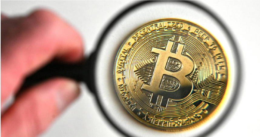 比特幣（Bitcoin）於美東時間5日跌破64,000美元。（圖／達志／美聯社）