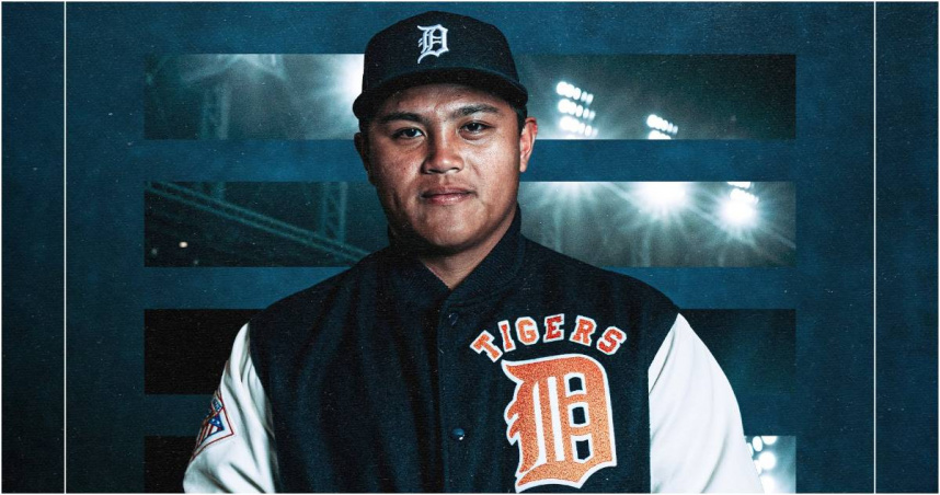 李灝宇升上大聯盟。（圖／翻攝X／@tigers）