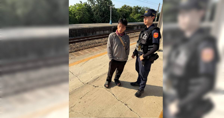 一名年約30歲的葉姓男子連兩天在台鐵列車上露鳥打手槍。（圖／翻攝自臉書／三鐵情報社：事故通報與鐵道事件分享）