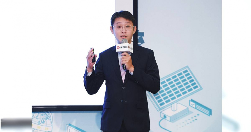 永餘智能奪嘉南防災微電網兩大建置案，助建構72小時自主供電防災能力。圖為永餘智能總經理陳貽評。（圖／永豐餘提供）