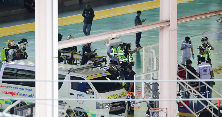 泰國暖武里府一所學校發生校園槍擊案。（圖／達志／路透社）