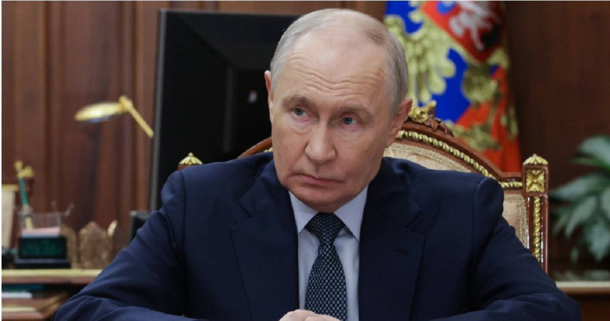 俄羅斯總統普丁（Vladimir Putin）。（圖／達志／美聯社）