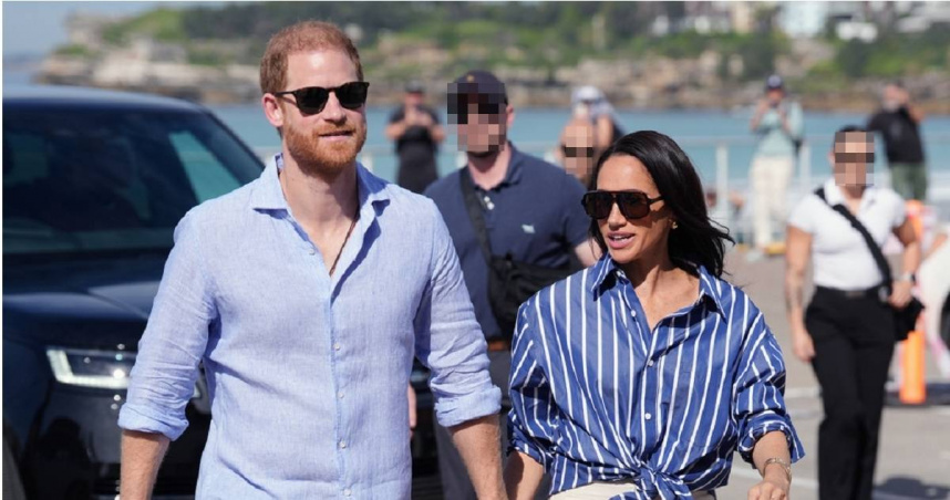英國哈利王子（Prince Harry）與妻子梅根（Meghan Markle）8月26日帶著兩名兒女返回英國，展開長期居留生活，兩名兒女也將於9月在英國就學。（圖／達志／美聯社）
