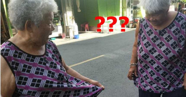 載阿嬤出門!問路驚見「同款阿嬤」 3巧合萬人笑翻:這件我婆婆也有
