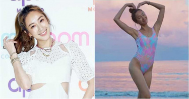 隋棠穿「超高衩」泳裝慶鐵婚 手比大心甜謝尪:不戳破的溫柔