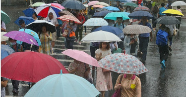 「雨神同行」連3天!北台越晚越冷 明晨氣溫降最低
