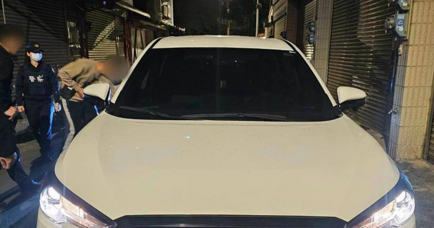 新竹陳姓男子駕駛太太轎車外出購物忘了熄火，竟被人一路開到桃園市。（圖／八德警方提供）