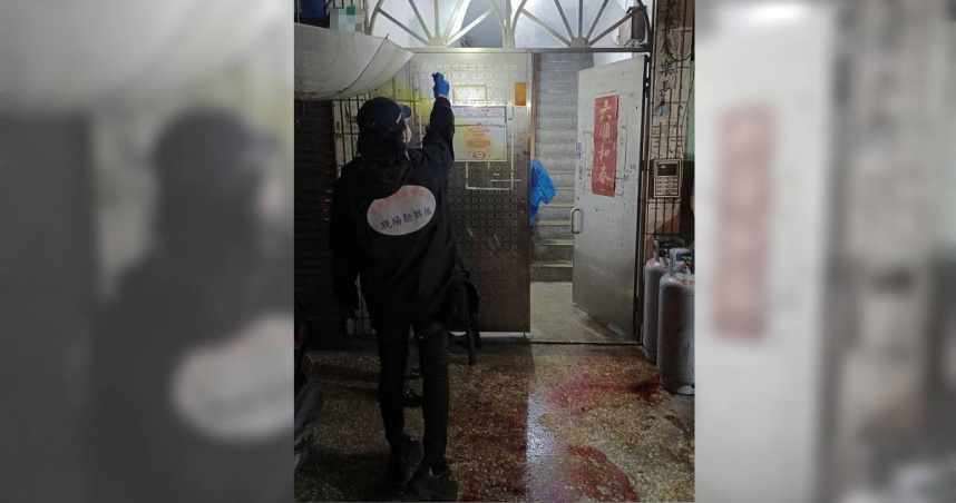 沈姓男子懷疑女友與其他男人有曖昧，竟在情敵住處放爆裂物，遭警方逮捕送辦。（圖／翻攝畫面）