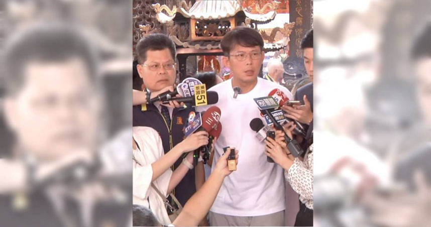 黃國昌表示，今天如果不是民進黨透過這樣的方式撕裂台灣民主，就不會有這麼多人站出來反駁。（圖／截自中時新聞網直播）