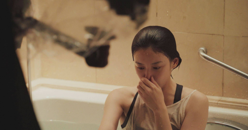 袁澧林拍《山忌 黃衣小飛俠》浴缸溺水戲苦不堪言。（圖／威視提供）