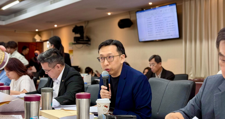 葛如鈞說明在野立委為何針對資安法修正案部份內容高度疑慮，要求保留送朝野協商處理（圖／葛如鈞辦公室提供）