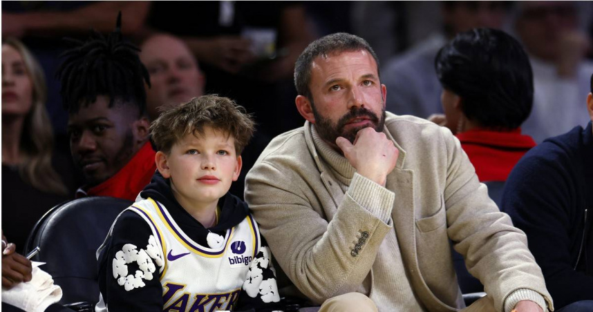 兒子想買6千美金球鞋！班艾佛列克爆笑回應：「你沒錢，是我有錢」。（圖／達志／美聯社）