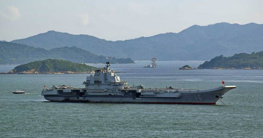 遼寧號航母。（圖／維基百科）