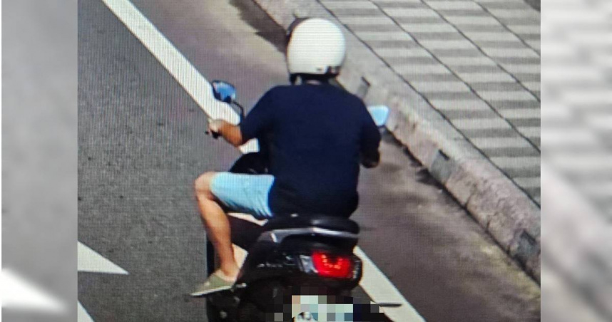 劉姓男子假賞車真劫財，搶走許姓女業務3萬元，並在案發12小時內落網。（圖／翻攝畫面）