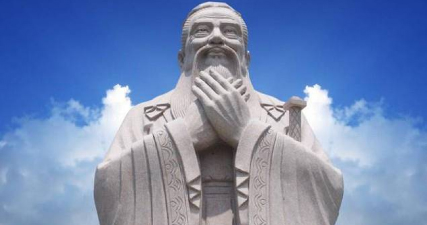 孔子是中國古代的大思想家、大教育家,被尊稱為「至聖先師」。(圖/翻攝自微博)