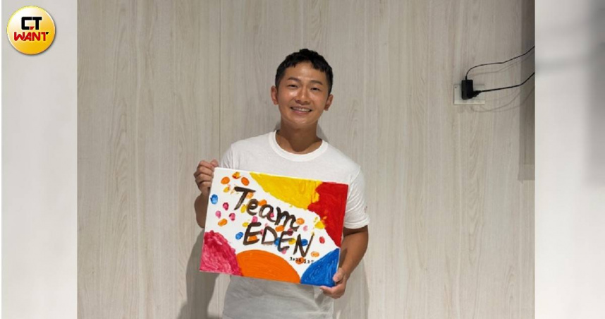 蔡昌憲今出席公益活動。（圖／林俐瑄攝）