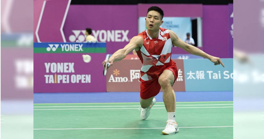 周天成在常州羽球公開賽32強賽擊退同胞王子維、晉級16強。（圖／報系資料照）