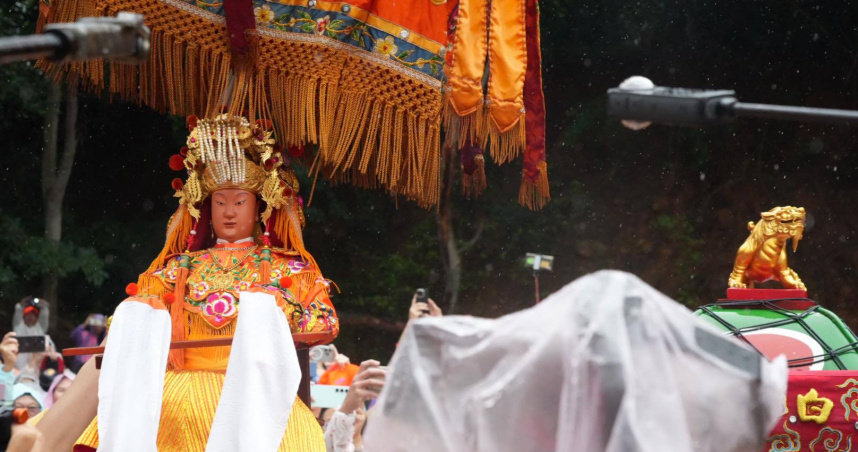 白沙屯媽祖。（圖／翻攝自臉書／白沙屯拱天宮）