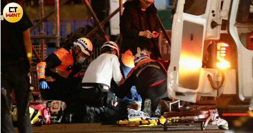 去年市政府跨年舞台驚傳工安意外，北檢今日偵結。（圖／黃耀徵攝）