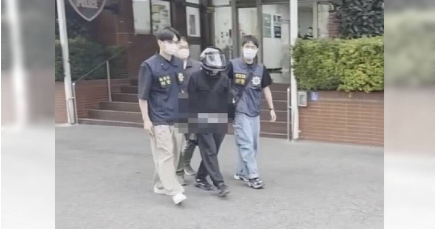 高雄蘇姓男子揚言要炸小港機場，遭法院裁定收押。（圖／翻攝畫面）