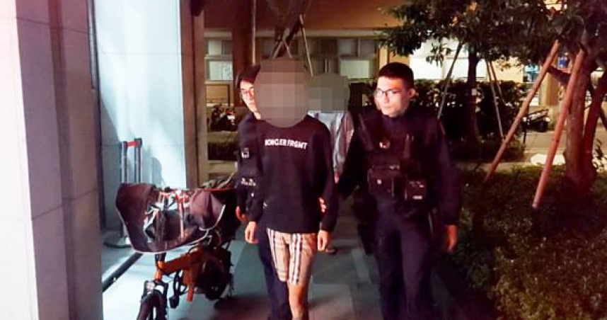 桃園撞球館深夜變鬥毆現場4人2小時內全落網。（圖 ／翻攝畫面）