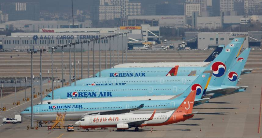 南韓仁川機場。（圖／達志／路透社）