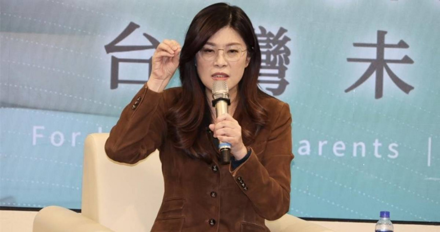 鄭麗文批評能源政策反覆，呼籲重視能源自主與電力穩定供應。（圖／報系資料庫）