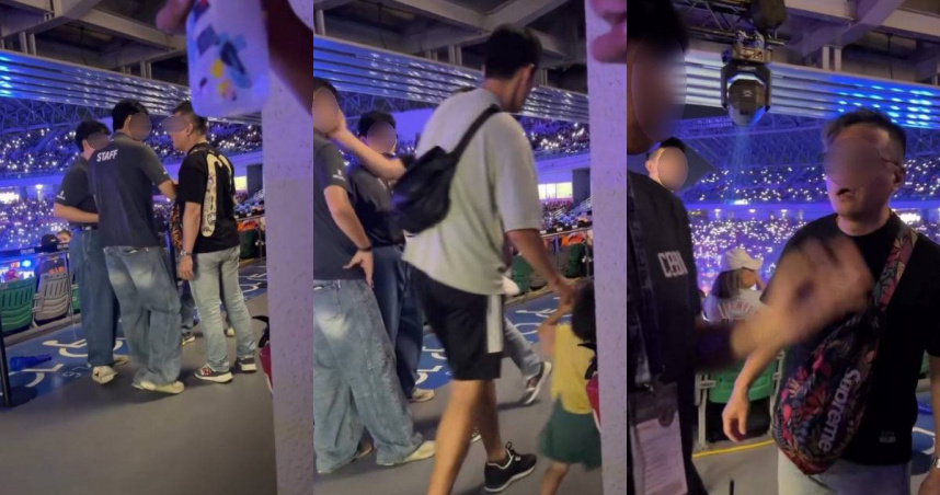 蔣姓男子賞蔡姓工讀生一巴掌，還嗆聲「是在靠X喔」。（圖／翻攝自Threads／@huhu_artnhandmade）