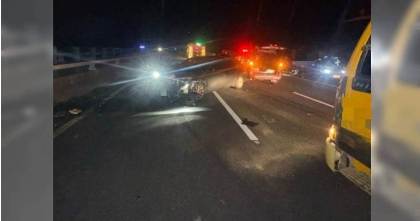 國1嘉義太保段追撞車禍釀2死3傷　親友慟求行車紀錄器：未滿月寶寶等不到媽媽